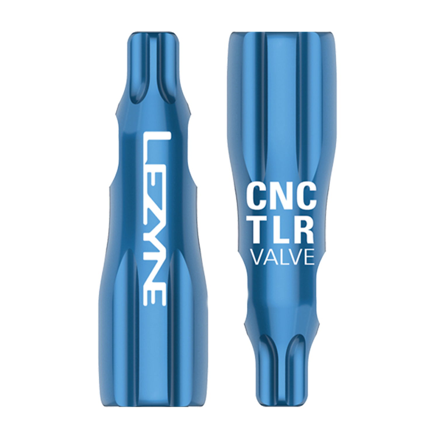 Lezyne - CNC TLR Valve Caps Only (Pair) - Blue