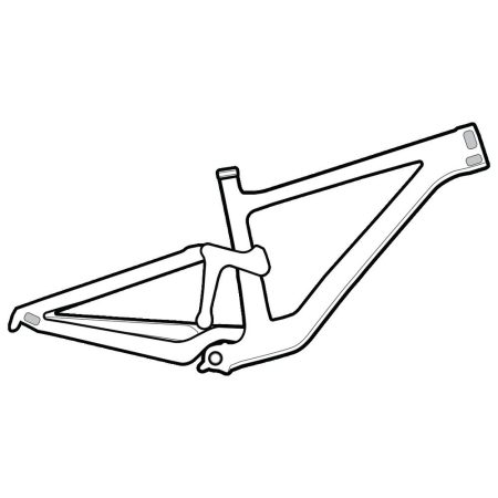 Lizard Skins - Clear Protective Frame Wrap - Cable Rub Kit