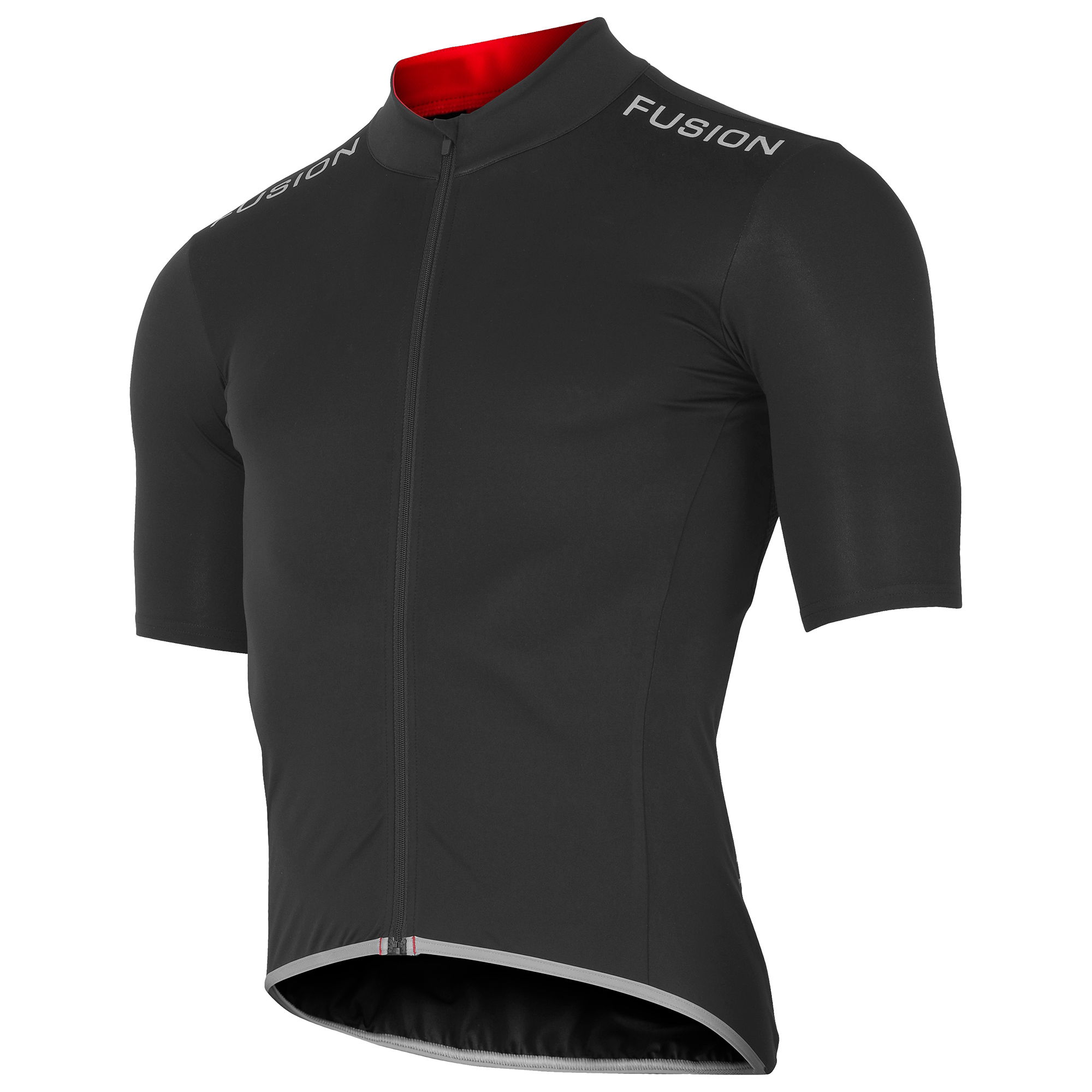FUSION - SLi CYCLING SHORT SLEEVE JACKET-BLACK-L