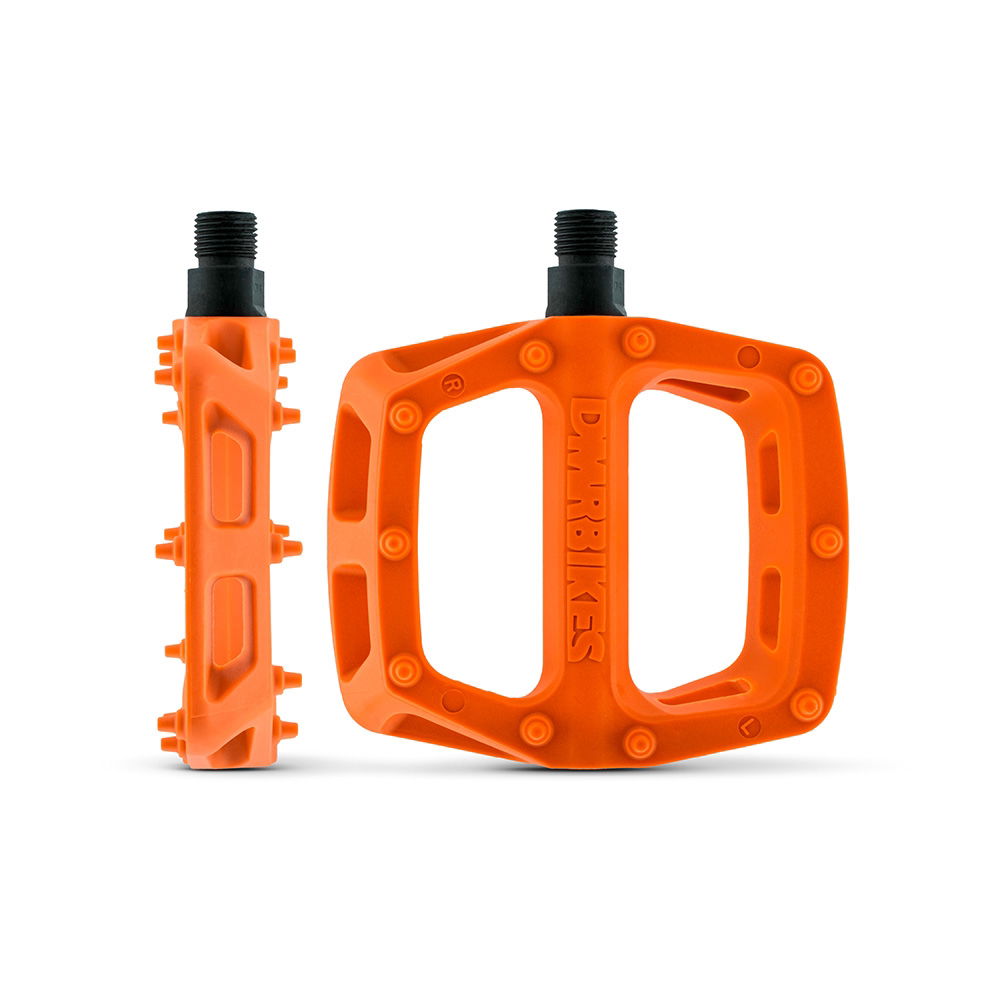 DMR - V6 Plastic Pedal - Cro-Mo Axle - Orange
