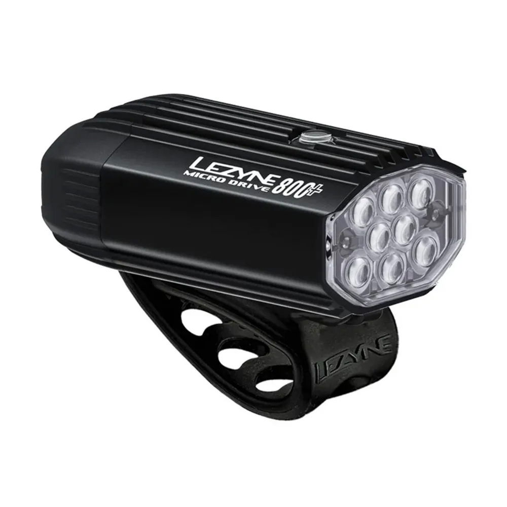 Lezyne - Micro Drive 800+ Front - Satin Black
