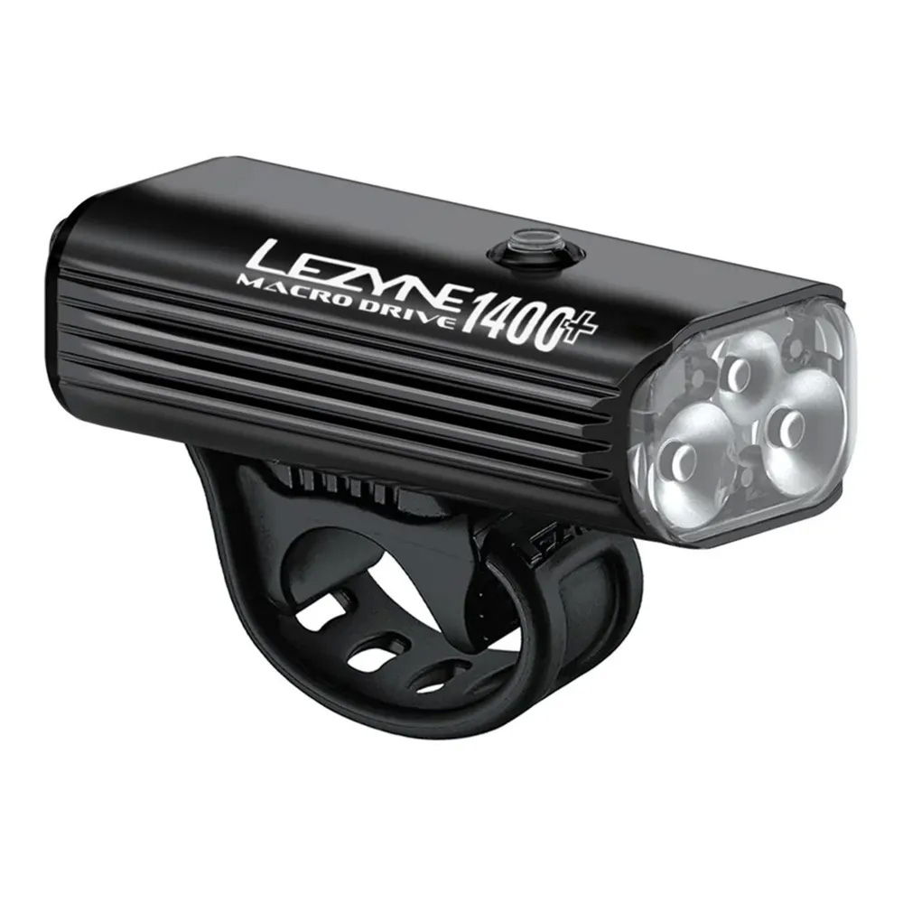 Lezyne - Macro Drive 1400+ Front - Satin Black