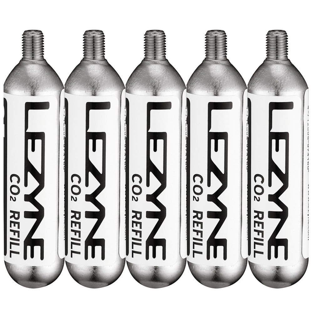 Lezyne - 25G Threaded CO2 Cartridge pack of 5