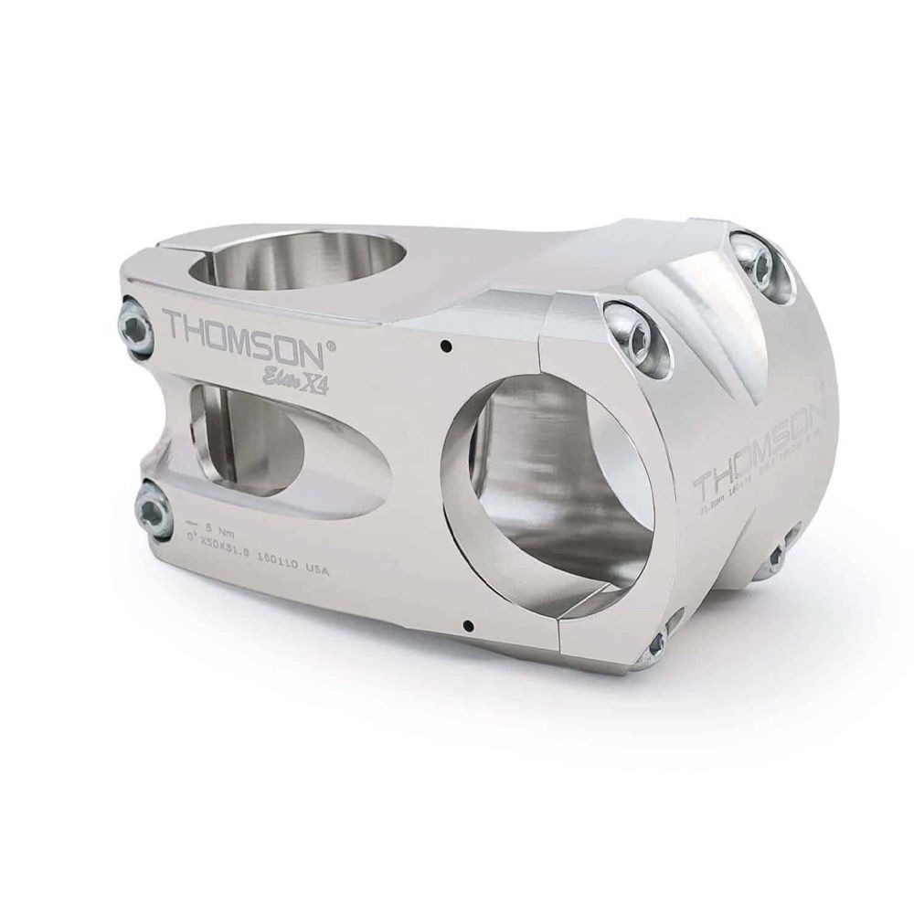 Thomson - Elite Stem X4 Silver 0 x 60 x 31.8