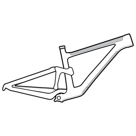 Lizard Skins - Clear Protective Frame Wrap - Large