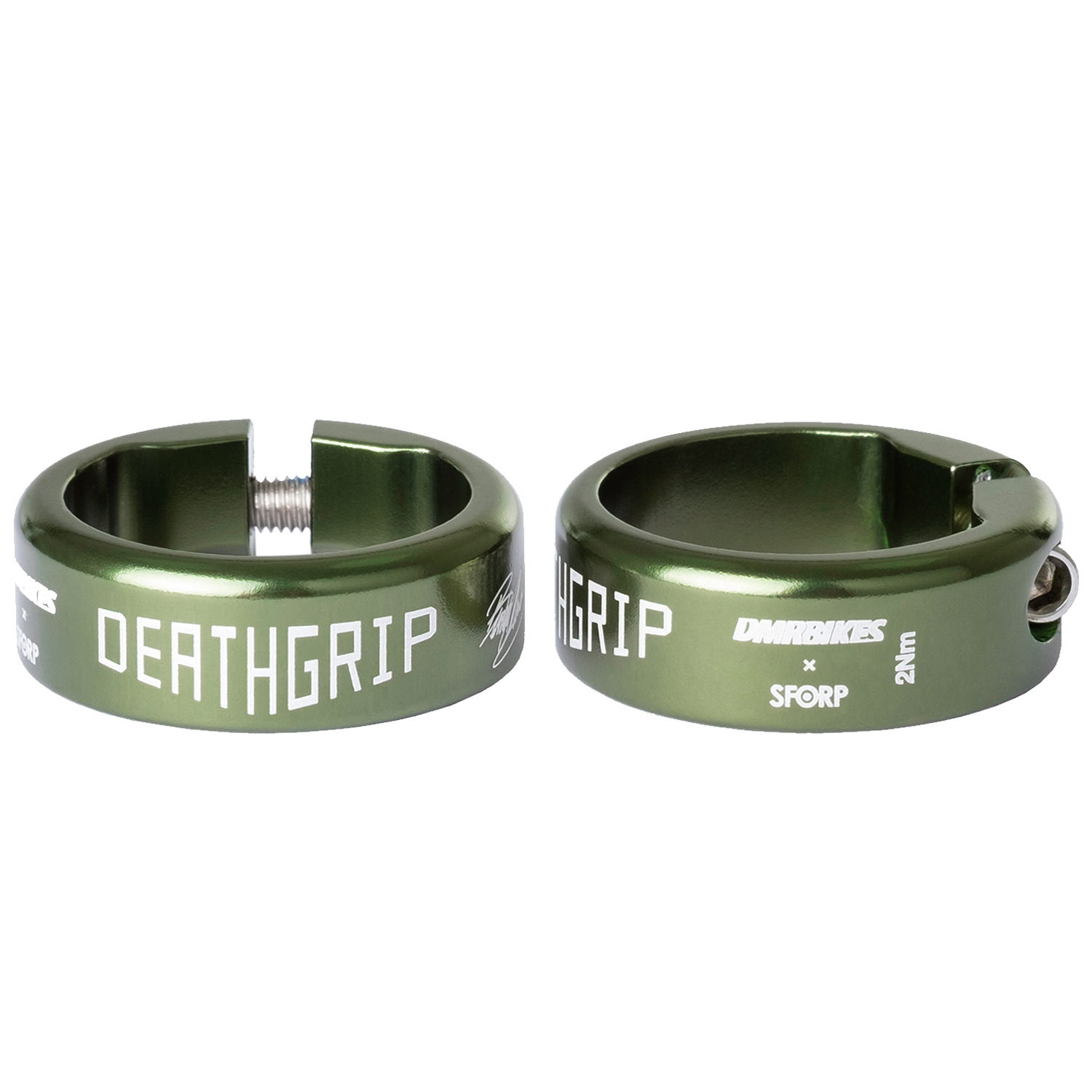 DMR - DeathGrip Collar - Green