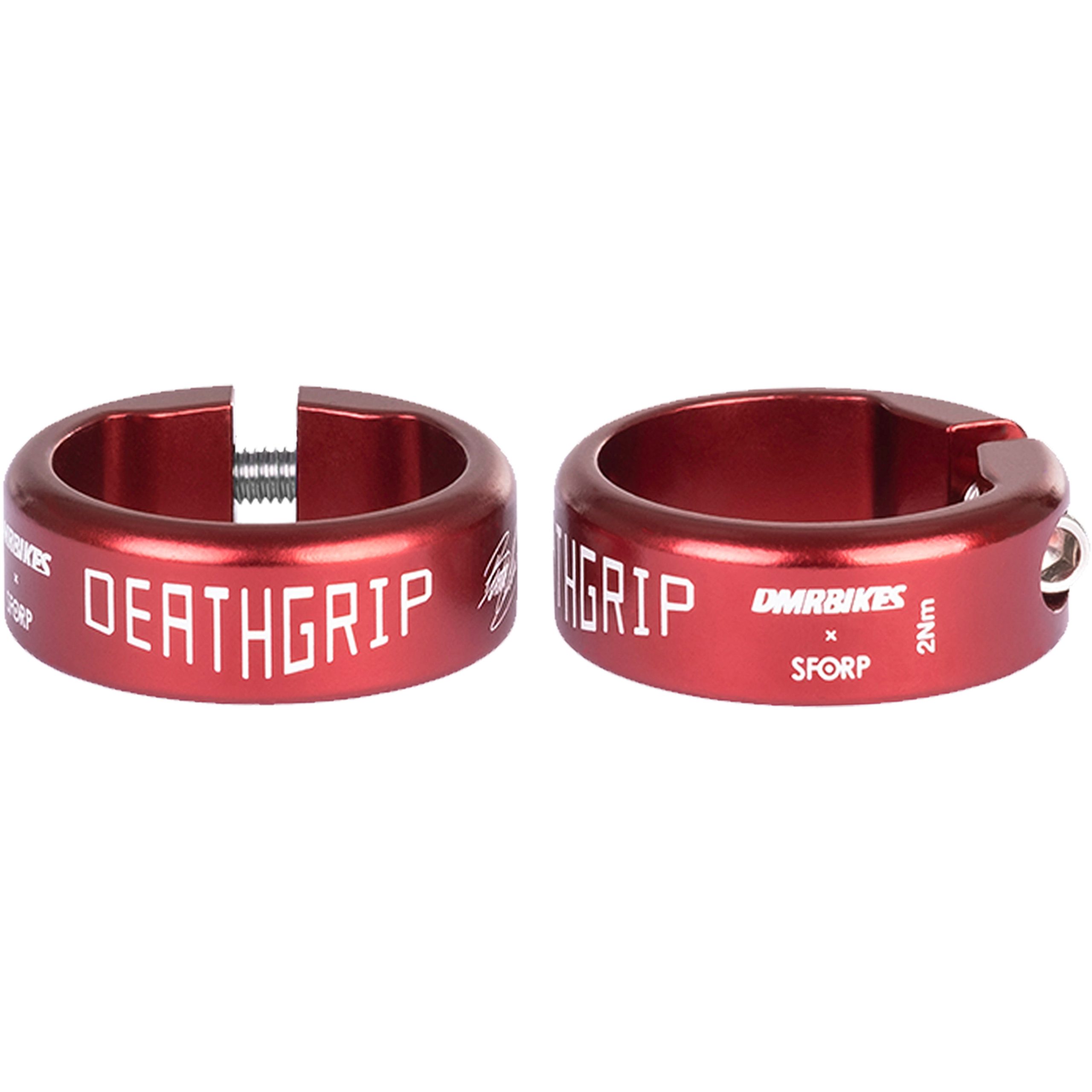 DMR - DeathGrip Collar - Red