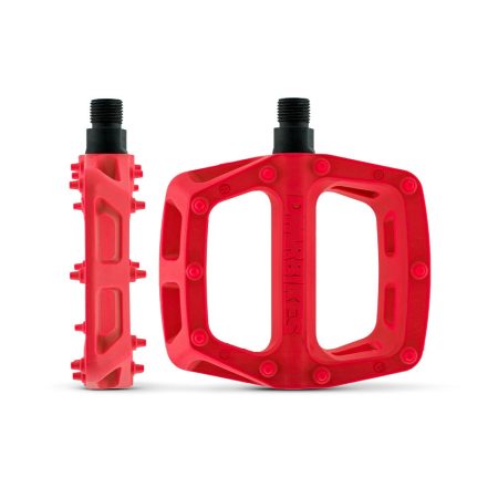 DMR - V6 Plastic Pedal - Cro-Mo Axle - Red