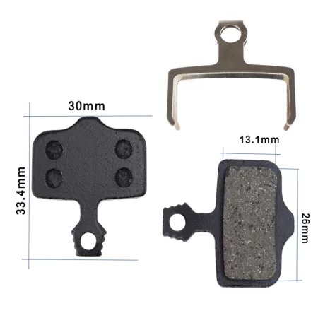 Disc Brake Pad Bicycle MTB Road Bike Semi-metal Resin Fiber For SHIMAN0/HOPE/SR AM