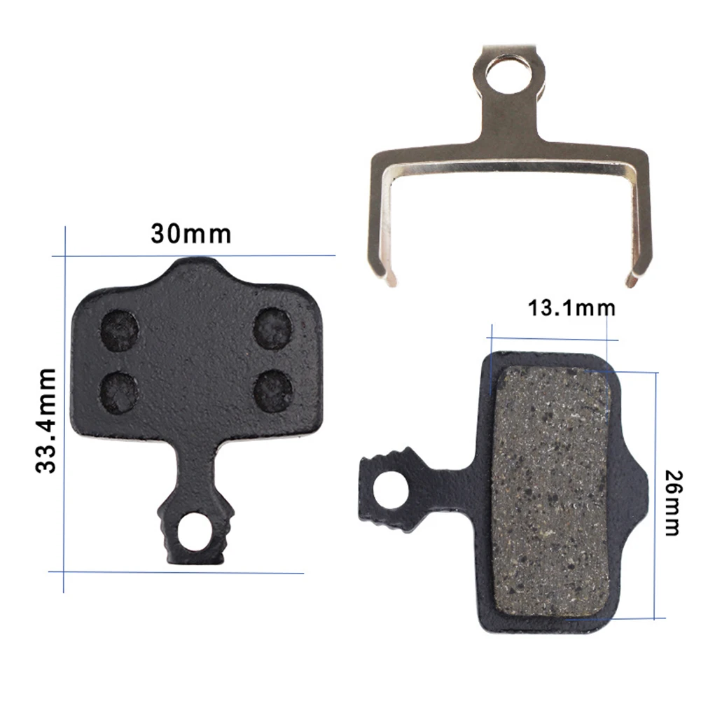 Disc Brake Pad Bicycle MTB Road Bike Semi-metal Resin Fiber For SHIMAN0/HOPE/SR AM