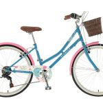 Elswick Eternity 24 inch Blue and Pink Bike Girls Bike 6 Speed
