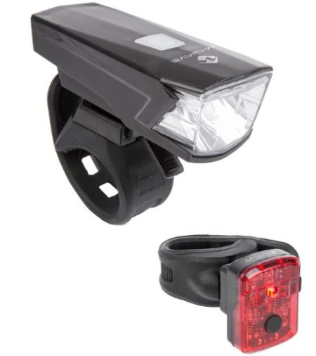 M-Wave Atlas USB Rechargeable Light Set