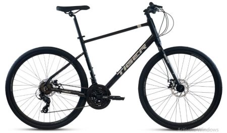 Tiger NovaLite Gloss Black 52cm Hybird bike