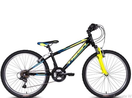 Tiger Warrior FS 24 inch Junior bike Black / yellow