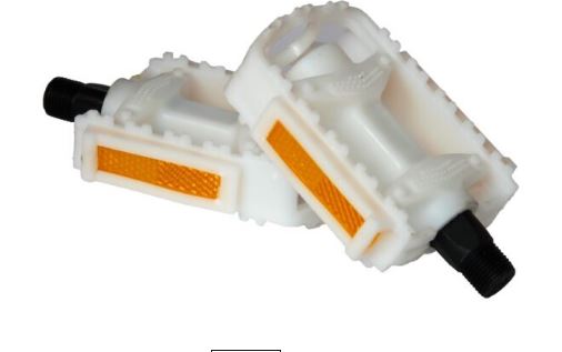 9/16” Junior Pedals White