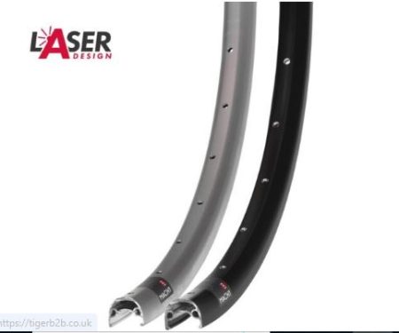 700C T1 D-ER-20 700c Front Wheel Rim Colour Black