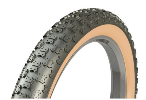 20 x 2.125 Black Gum Wall Single Tyre Only (x1)