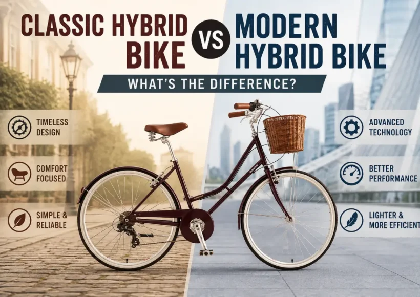 Classic Hybrid Bike vs Modern Hybrid Bike What's the Difference