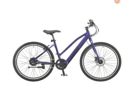 Electro Purple summit 26 inch (peddle assisted eletric bike)