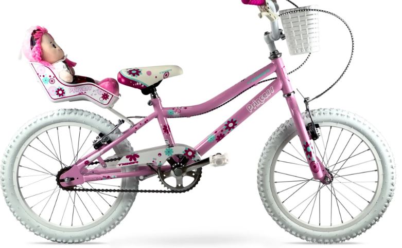 Tiger Princess pink 14 inch kids bike