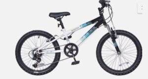 Mantra Boys 20" Wheel FS 6 Speed Mountain Bike Kids Girls Bike
