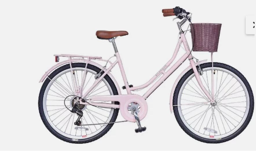 Richmond 26 Wheel Heritage 6 Speed Bike Pink