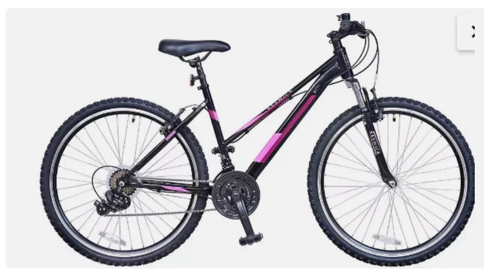 Keswick FS 26" Wheel Ladies 21 Speed Mountain Bike Front Suspension