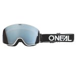 B-50 Goggle Force Black/White Mirror